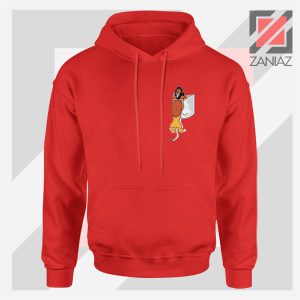 The King Mufasa Falling Cheap Red Hoodie