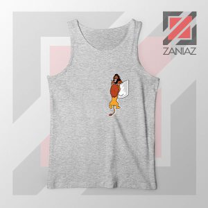 The Lion King Mufasa Falling Grey Tank Top