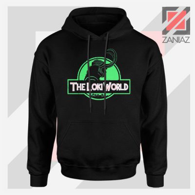 The Loki World Logo Jurassic Graphic Hoodie