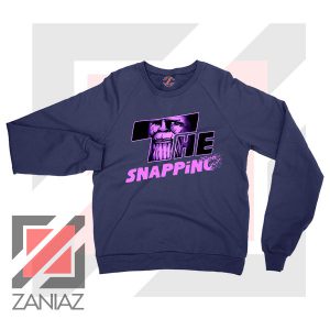 The Snapping Graphic Thanos Navy Blue Sweatshirt