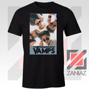 The Vamps Pop Band Black Tshirt