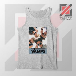 The Vamps Pop Band Grey Tank Top
