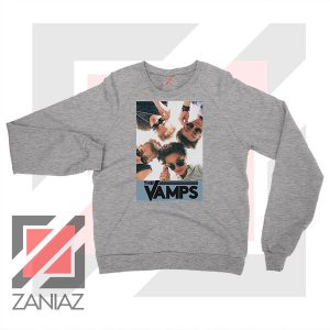 The Vamps Pop Band Sport Grey Sweatshirt