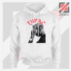 Tupac Middle Fingers Graphic Hoodie – Iconic Hip Hop Attitude