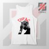 Tupac Middle Fingers Graphic Tank Top