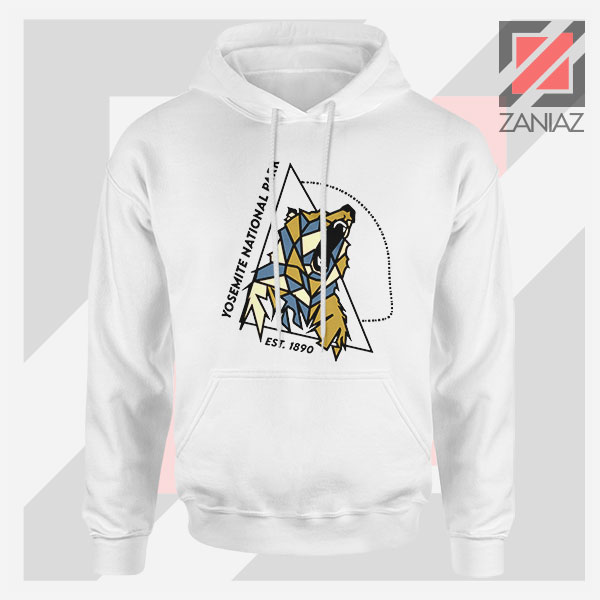 Yosemite Black Bear Graphic Hoodie – Cozy Nature Streetwear