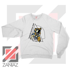Yosemite Black Bear Graphic Sweater – Cozy Nature Streetwear