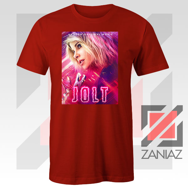 Buy Jolt Action Movie 2021 Red Tshirt