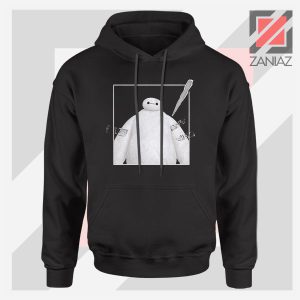 Baymax Robotics Taped Hoodie – Cozy Futuristic Pop Culture Style