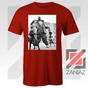 DMX The Dogs Designs Red Tee