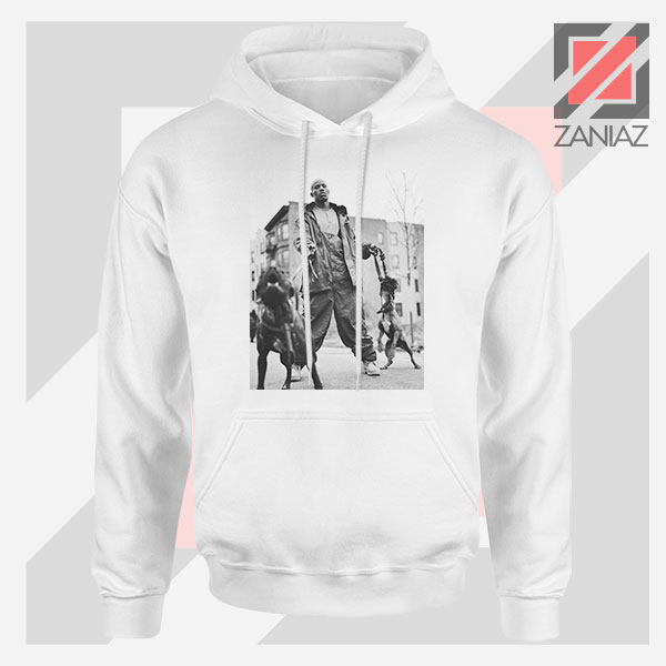 DMX The Dogs Designs White Hoodie
