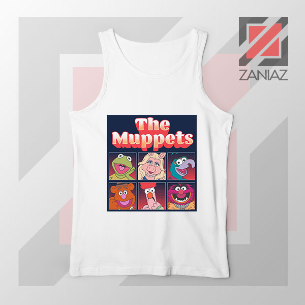 Disney The Muppets Musical White Tank Top