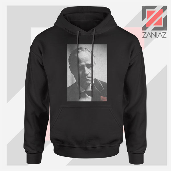 Don Vito Corleone Portrait Hoodie – Iconic Mafia Streetwear