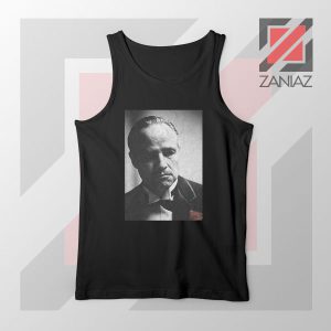 Don Vito Corleone Portrait Tank Top – Iconic Mafia Streetwear