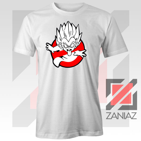 Dragon Ball Parody Ghostbusters White Tshirt
