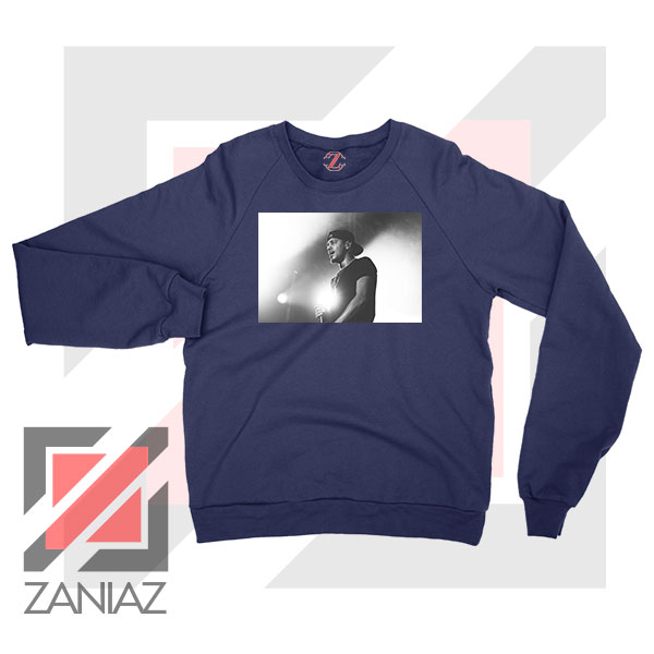 J Cole 2014 Album Concert Navy Blue Sweatshirt