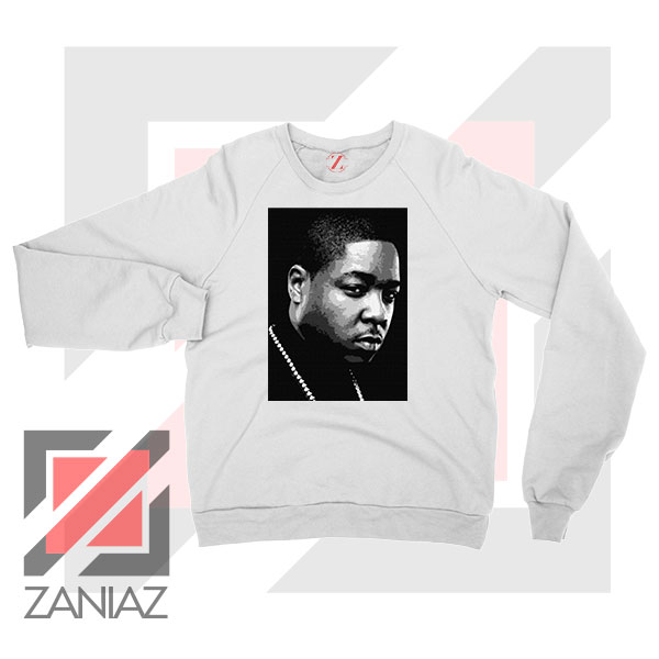 Jadakiss Rapper Graphic White Sweatshirt