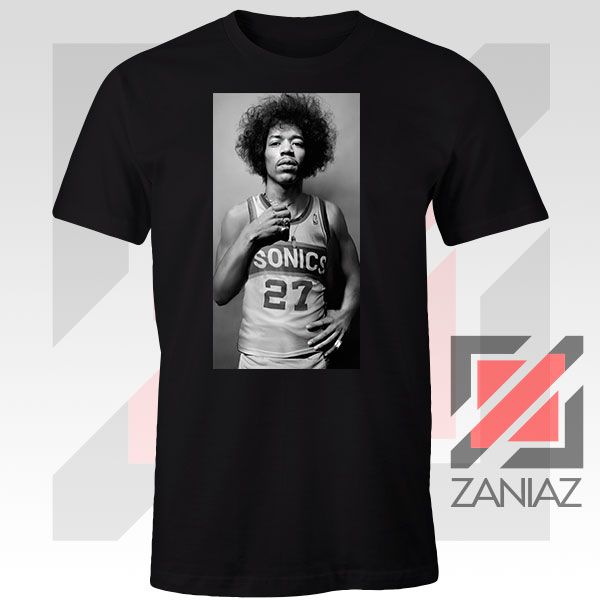 Jimi Hendrix Team 27 Sonics Tshirt