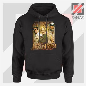 Jungle Cruise Characters Hoodie – Adventure Movie Graphic