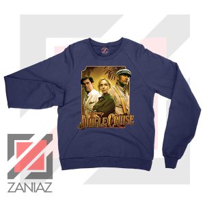 Jungle Cruise Characters Navy Blue Sweatshirt