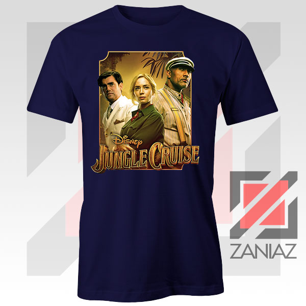 Jungle Cruise Characters Navy Blue Tee