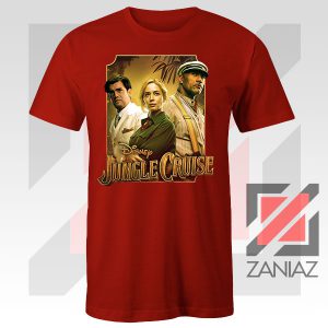 Jungle Cruise Characters Red Tee