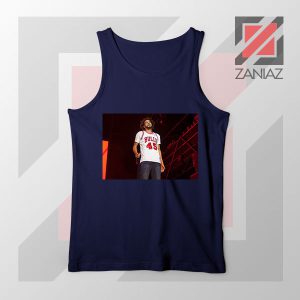 Kill Edward Bulls 45 Design Navy Blue Tank Top