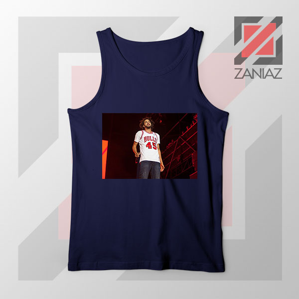 Kill Edward Bulls 45 Design Navy Blue Tank Top