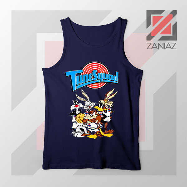 New Tune Squad Space Jam Navy Blue Tank Top