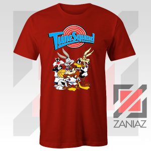 New Tune Squad Space Jam Red Tshirt