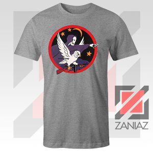 Night Fighter Squadron Owl Sport Grey Tshirt