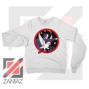 Night Fighter Squadron Owl White Sweatshirt
