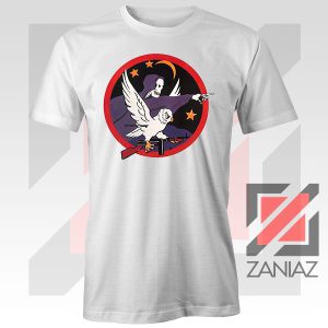 Night Fighter Squadron Owl White Tshirt