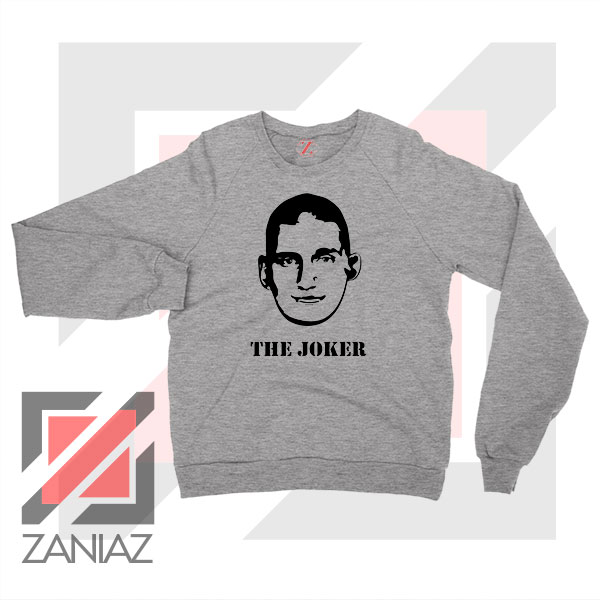 Nikola The Joker Design Sport Grey Sweatshirt