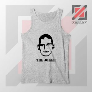 Nikola The Joker Design Sport Grey Tank Top