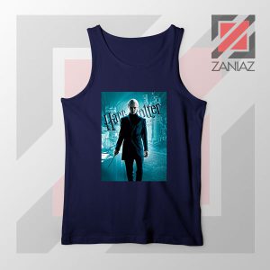 Prince of Slytherin Poster Navy Blue Tank Top