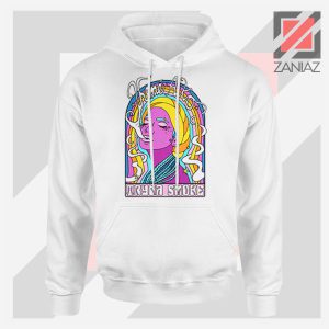Tryna Smoke Aiko White Hoodie