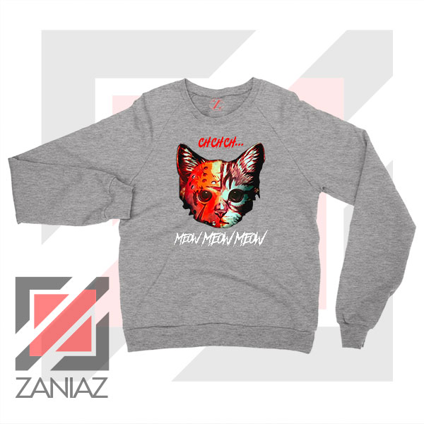 Cat Horror Halloween Graphic Apparel