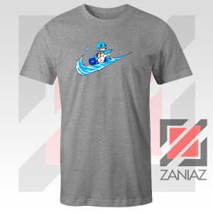 Charmander Nike Parody Grey Tshirt