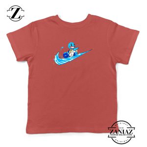 Charmander Nike Parody Red Kids Tshirt