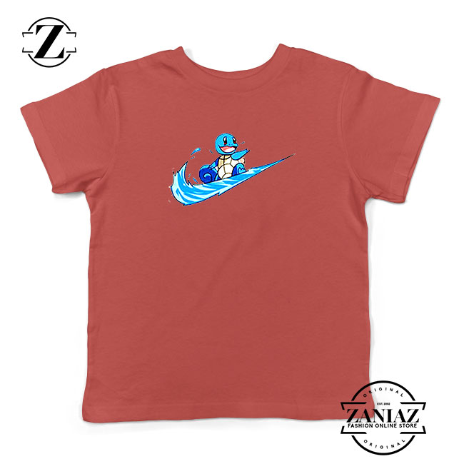 Charmander Nike Parody Red Kids Tshirt