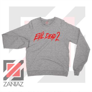 Evil Dead II 87 Logo Sport Grey Sweatshirt