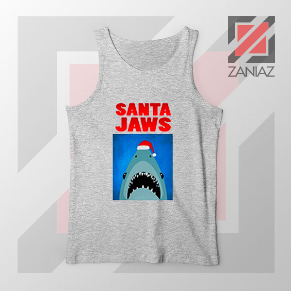 Father Christmas Jaws Parody Funny Holiday T-Shirt