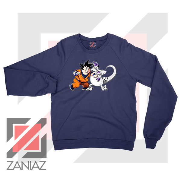 Goku Saiyan Family Guy Navy Blue Sweater