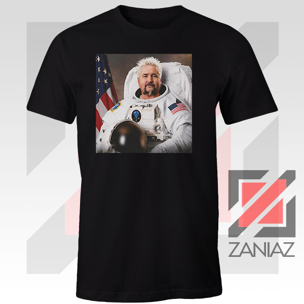 Guy Fieri Astronaut Parody Tshirt