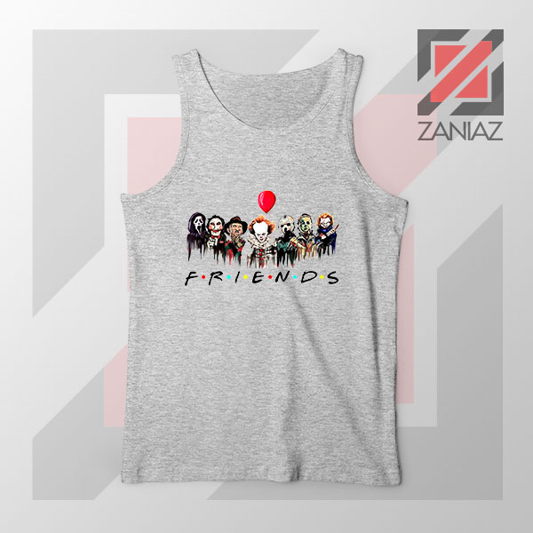 Icons Horror Friends Grey Tank Top