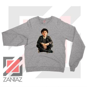 Joyner Lucas Evolution Design Grey Sweatshirt