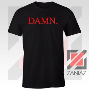 Kendrick Damn Album Logo Black Tee