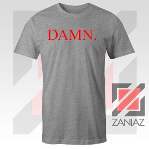 Kendrick Damn Album Logo Grey Tee