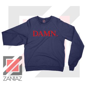 Kendrick Damn Album Logo Navy Sweatshirt